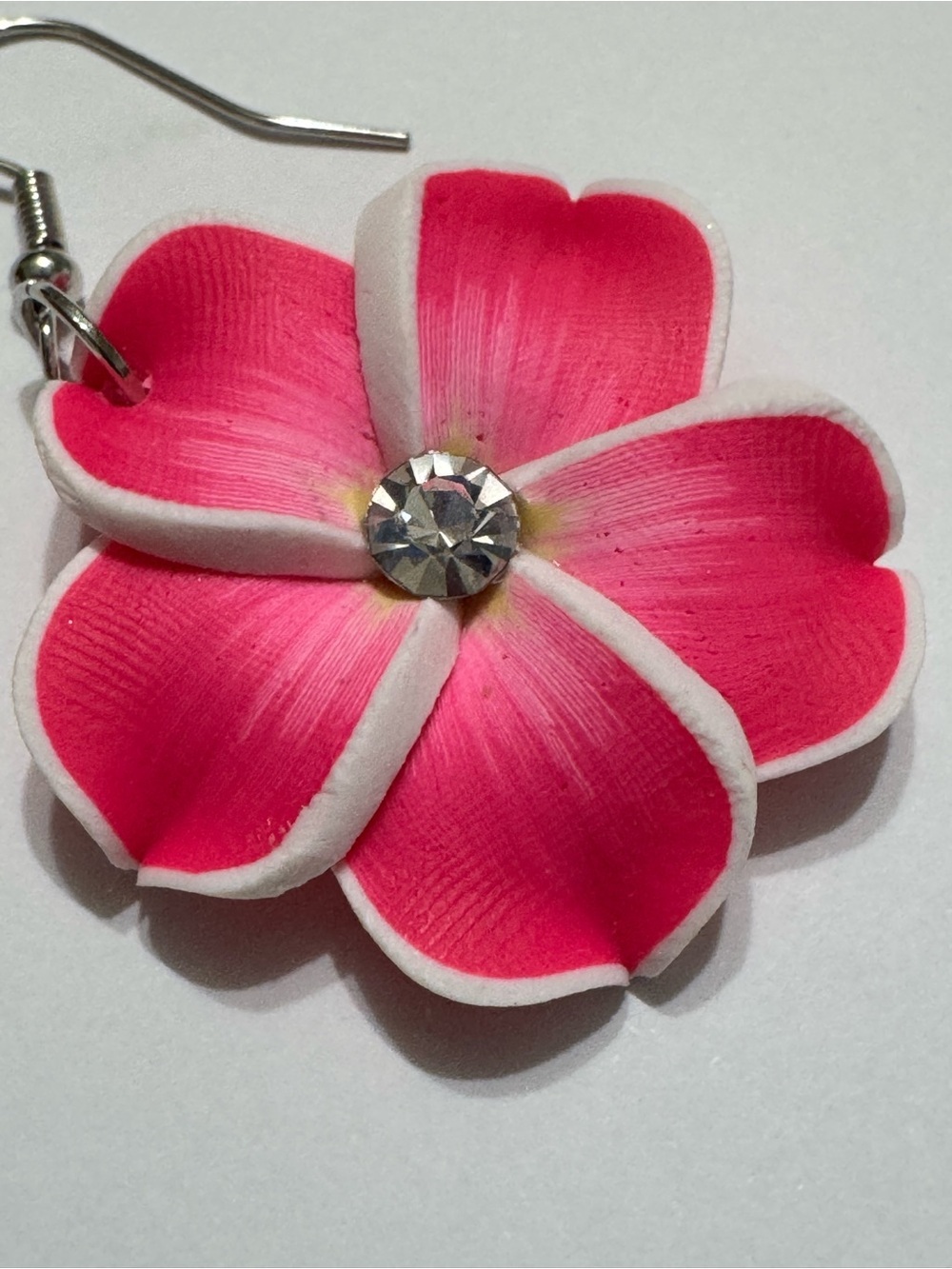 PLUMERIA EARRINGS - Picture 4 of 9